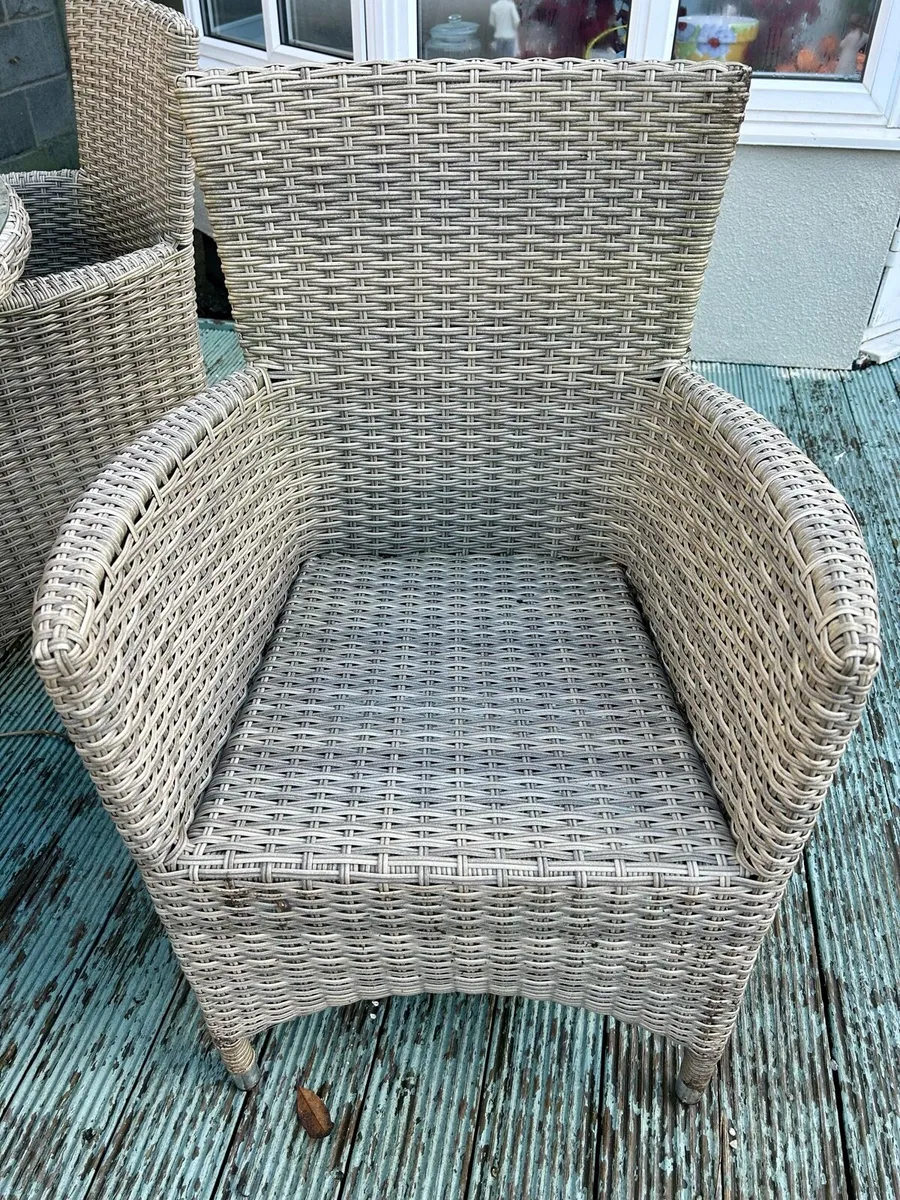 Rattan Garden Furniture Set 7 Piece - Image 2