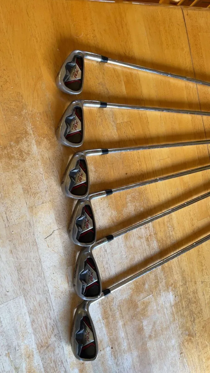 Wilson tour RX irons 6-sw - Image 2