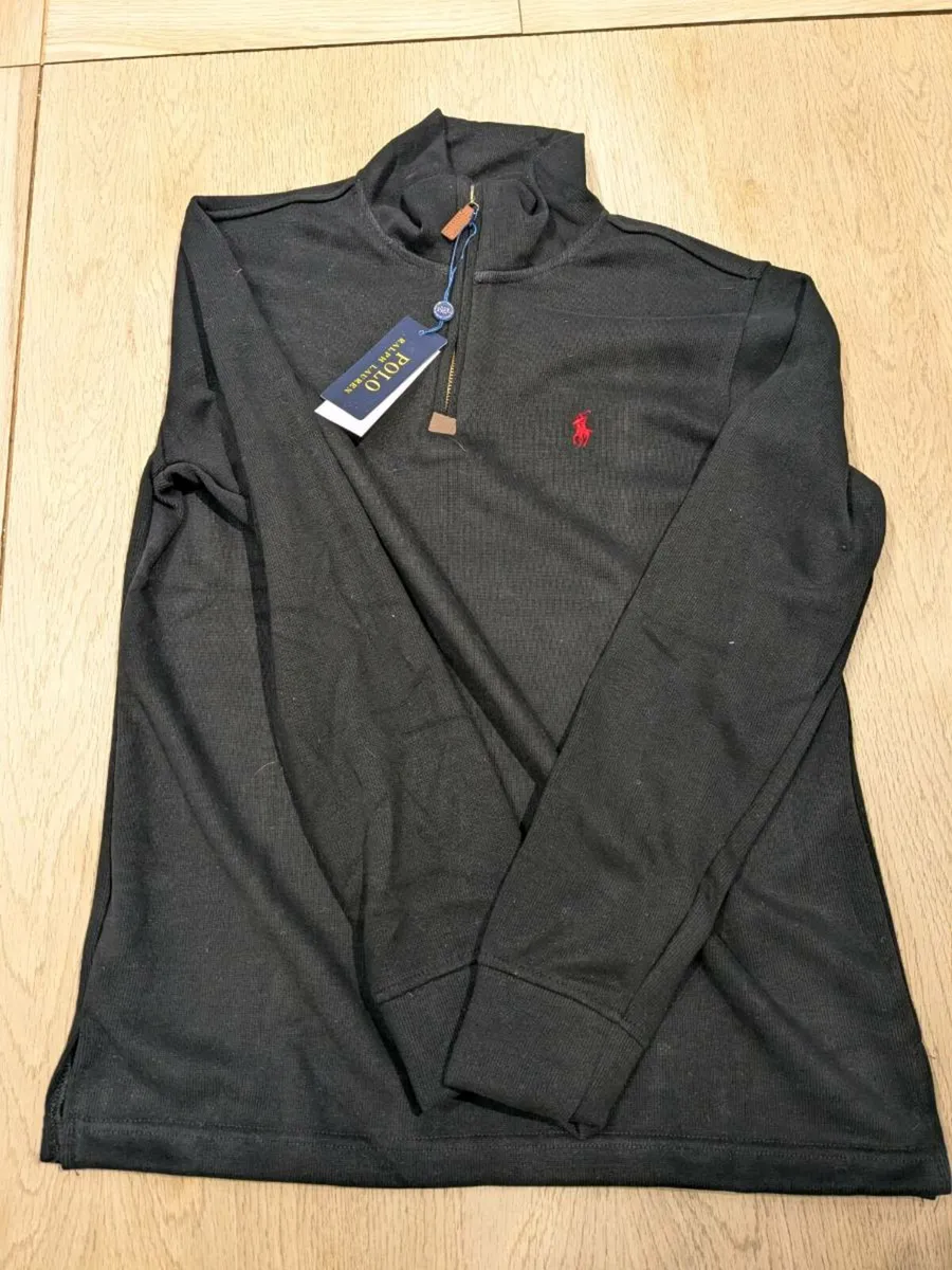New with tags Ralph Lauren quarter zip - Image 1
