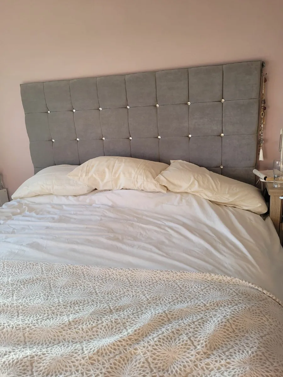 Super King divan and head board - Image 1