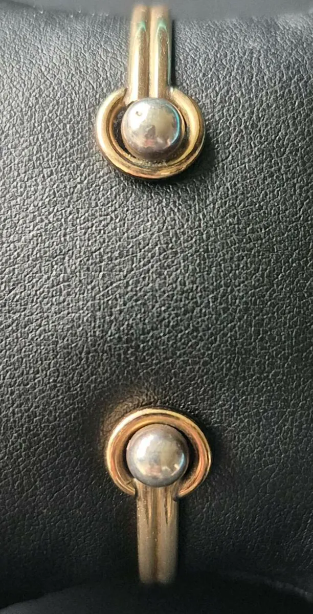 10k Rolled Gold Torque Bangle - Image 3