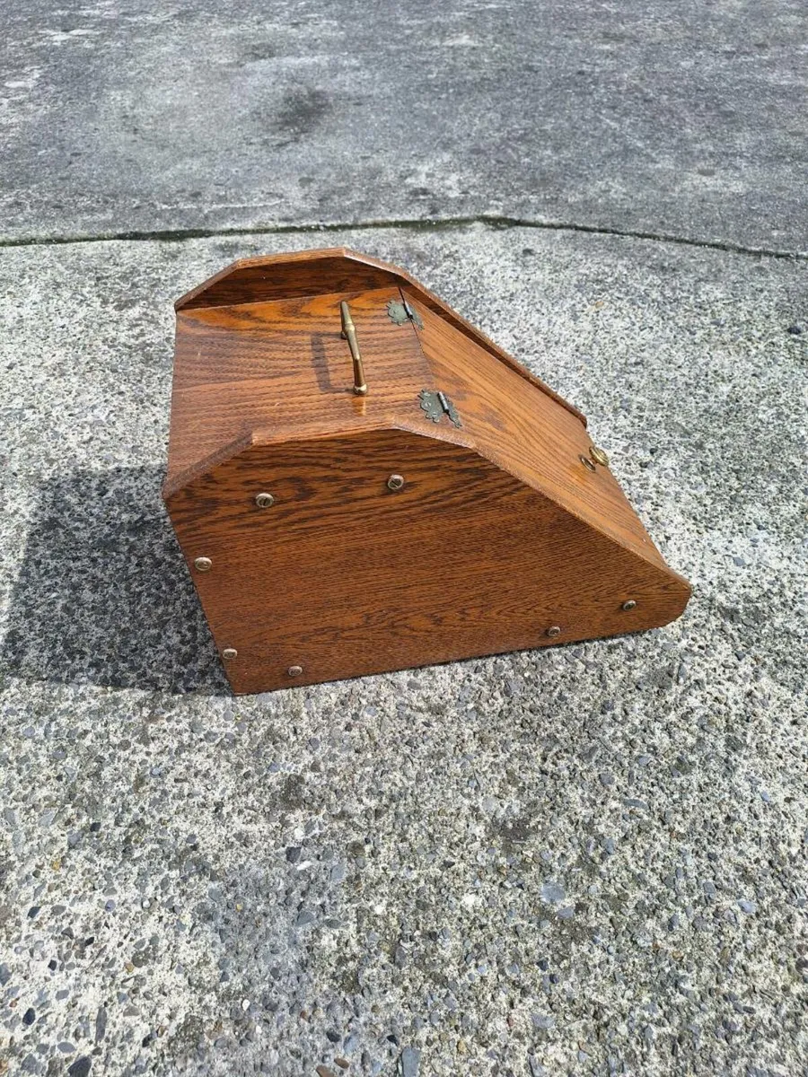 Heavy vintage coal scuttle - Image 3