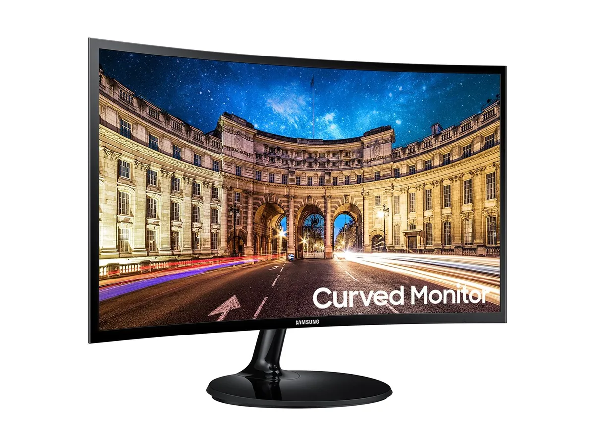 Dell 27" Monitor & SAMSUNG 24" Curved Monitor - Image 4