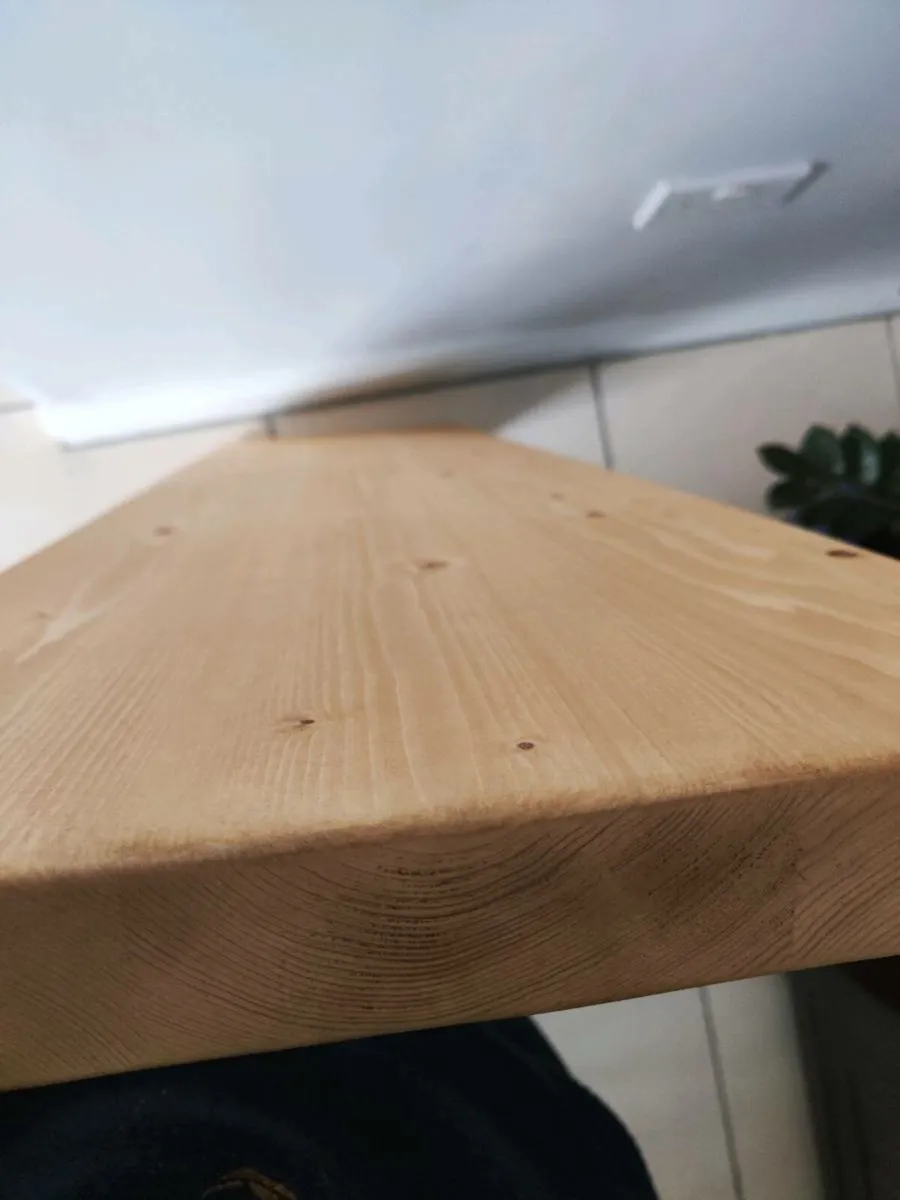 Wood shelf/console - Image 4