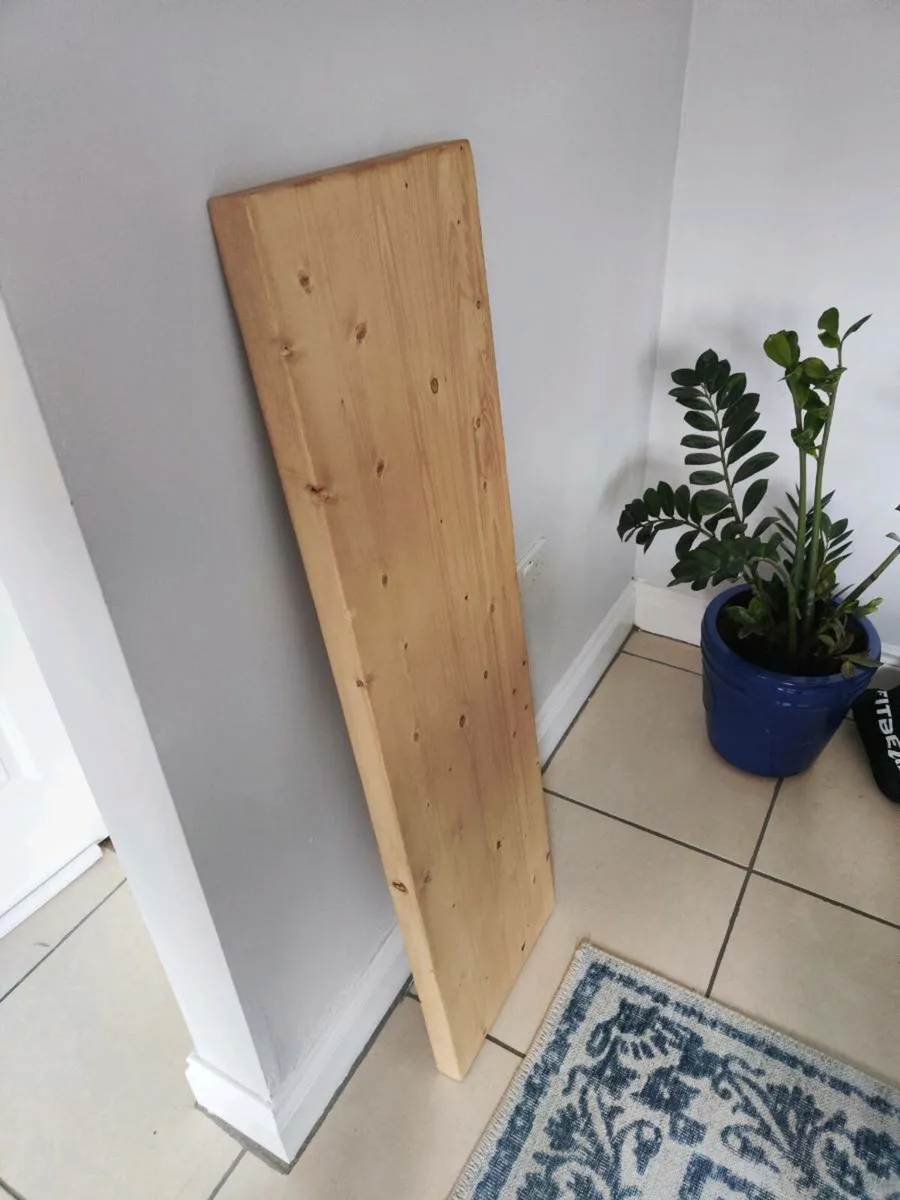 Wood shelf/console - Image 2
