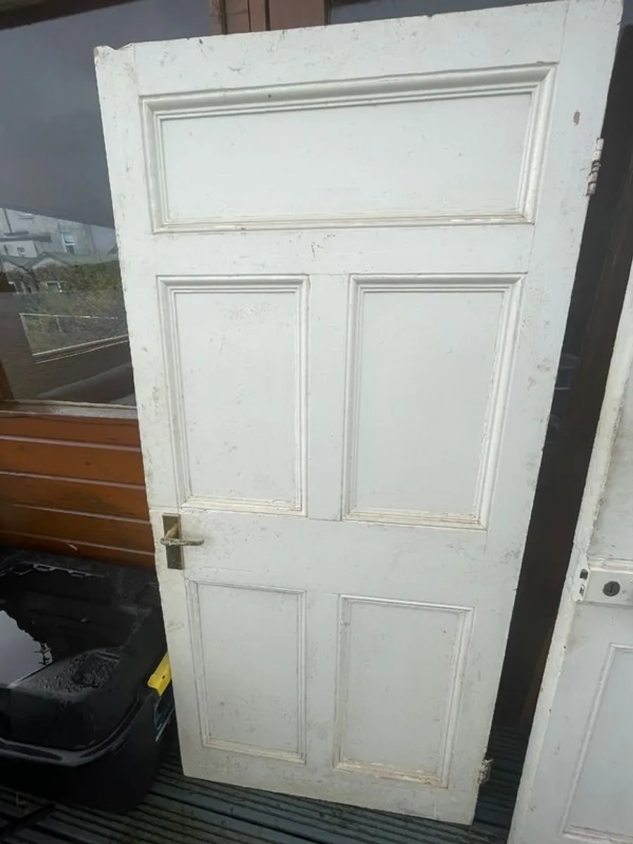 6 Victorian Solid Wooden Doors for Sale 100Euro Each - Image 4