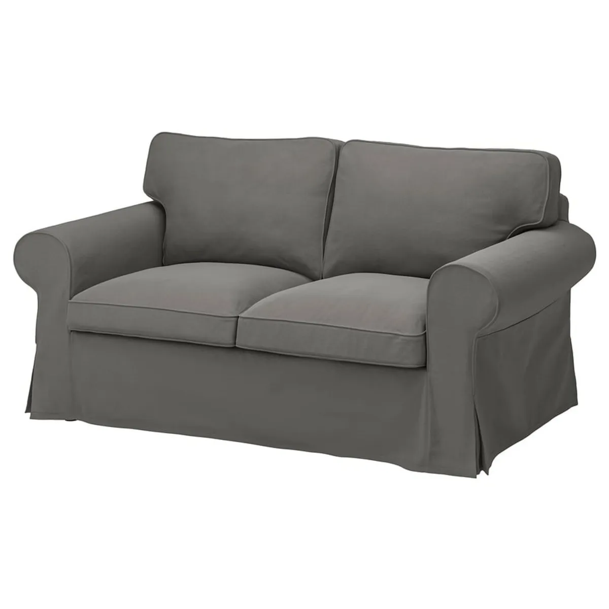 Ikea EKTORP 2-seat sofa grey - Image 1