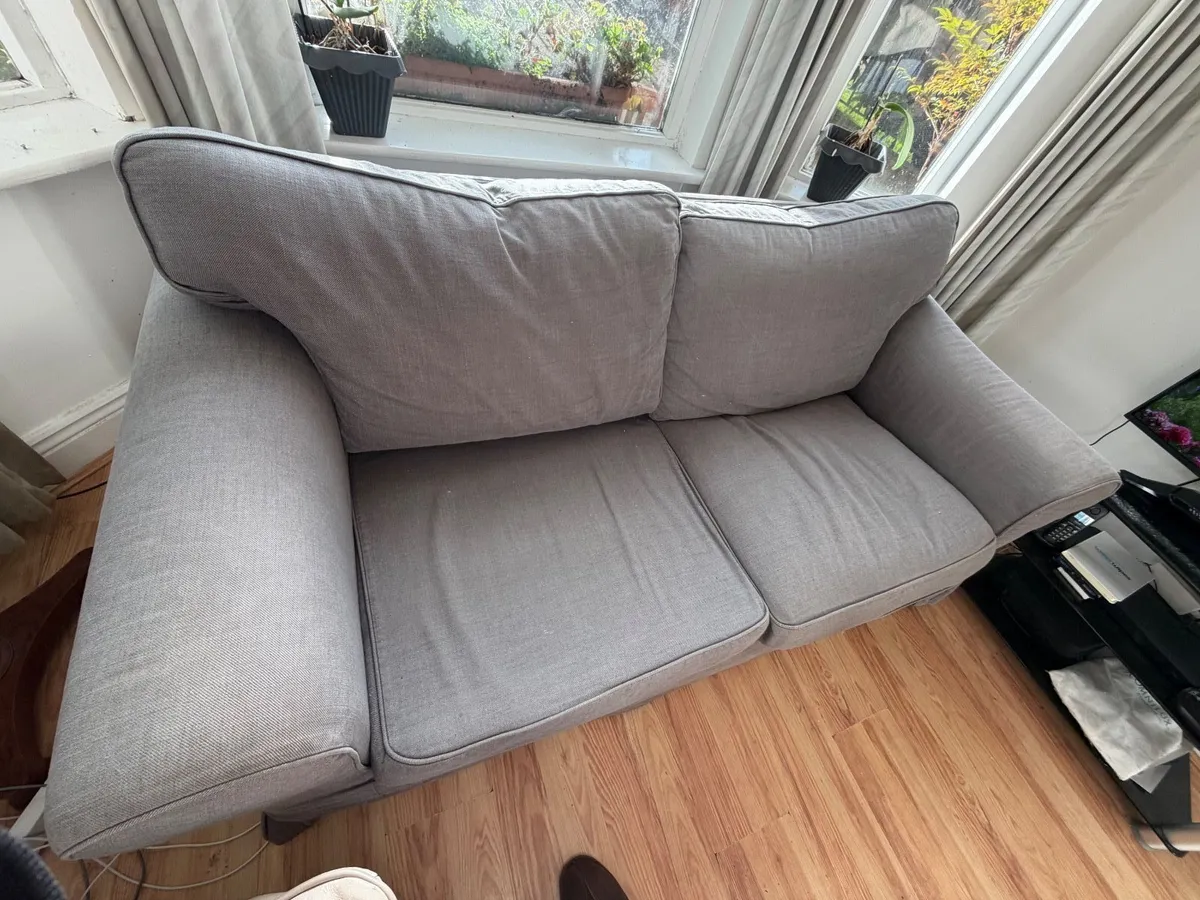 Ikea EKTORP 2-seat sofa grey - Image 4