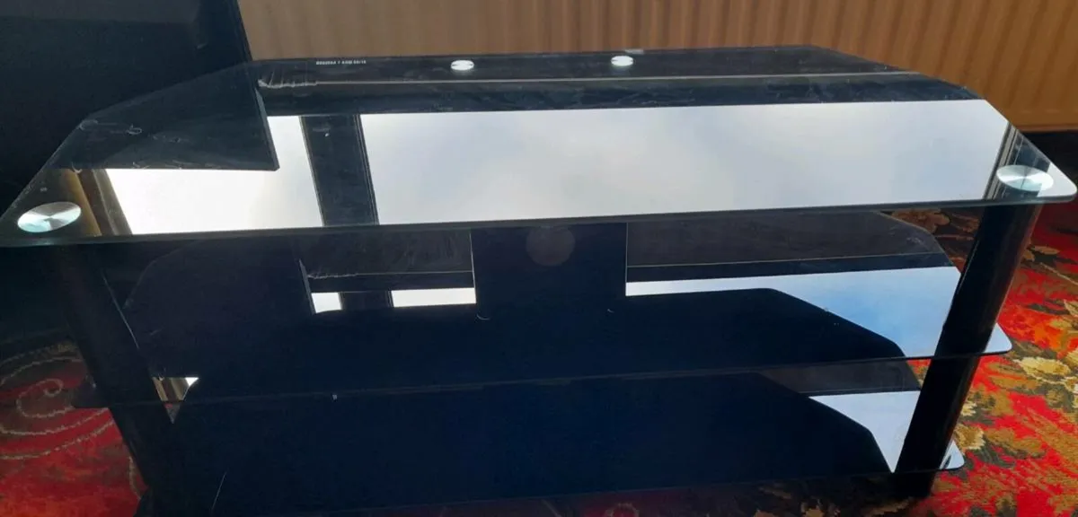 TV and Stand - Image 3