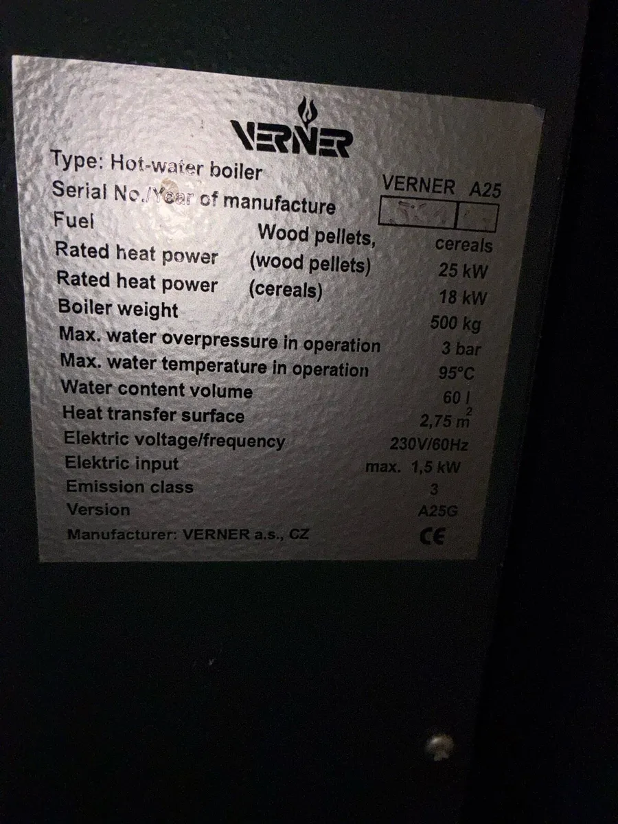 Wood pellet boiler - Image 3