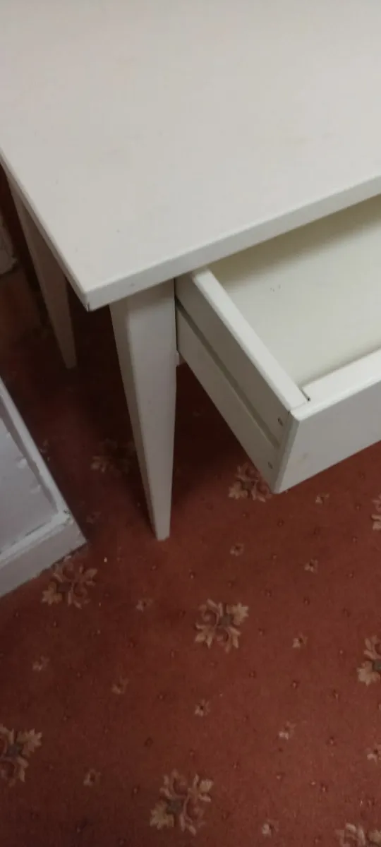 White Side Table/ Bedside - Image 2