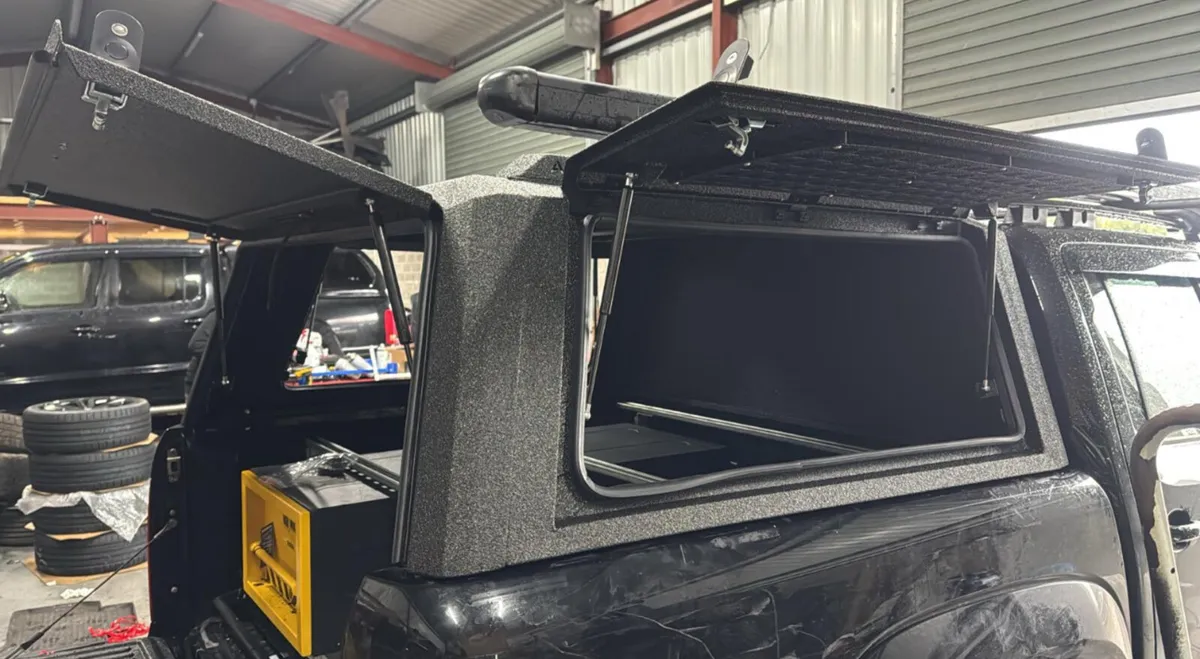 Heavy Duty  Line X Hard Top Canopy***** - Image 3