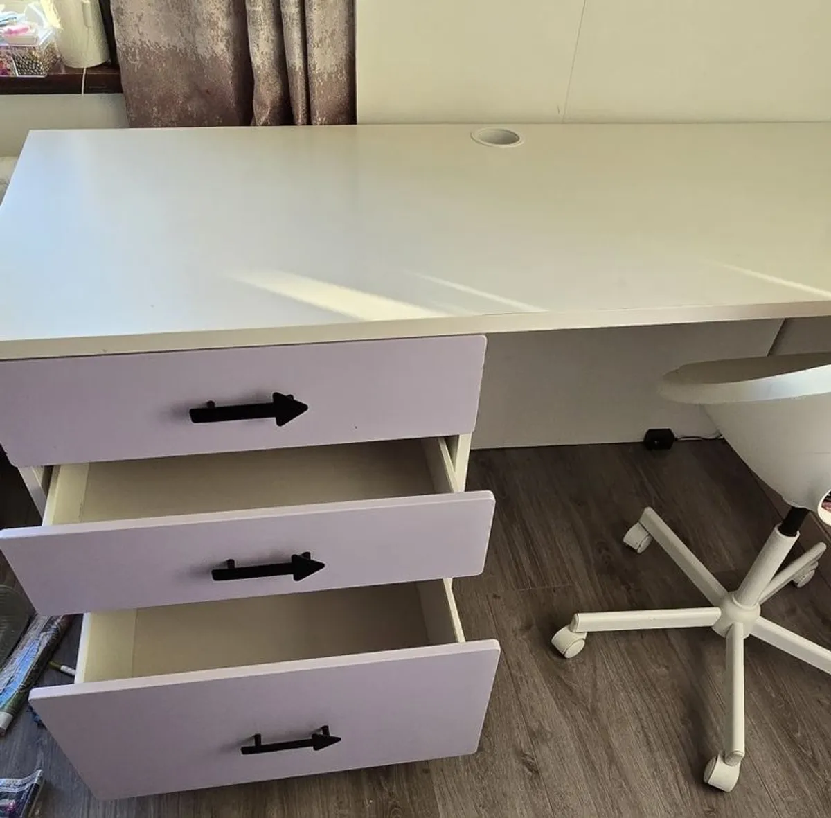 SMASTAD Ikea Bunk Bed & Desk - Image 2