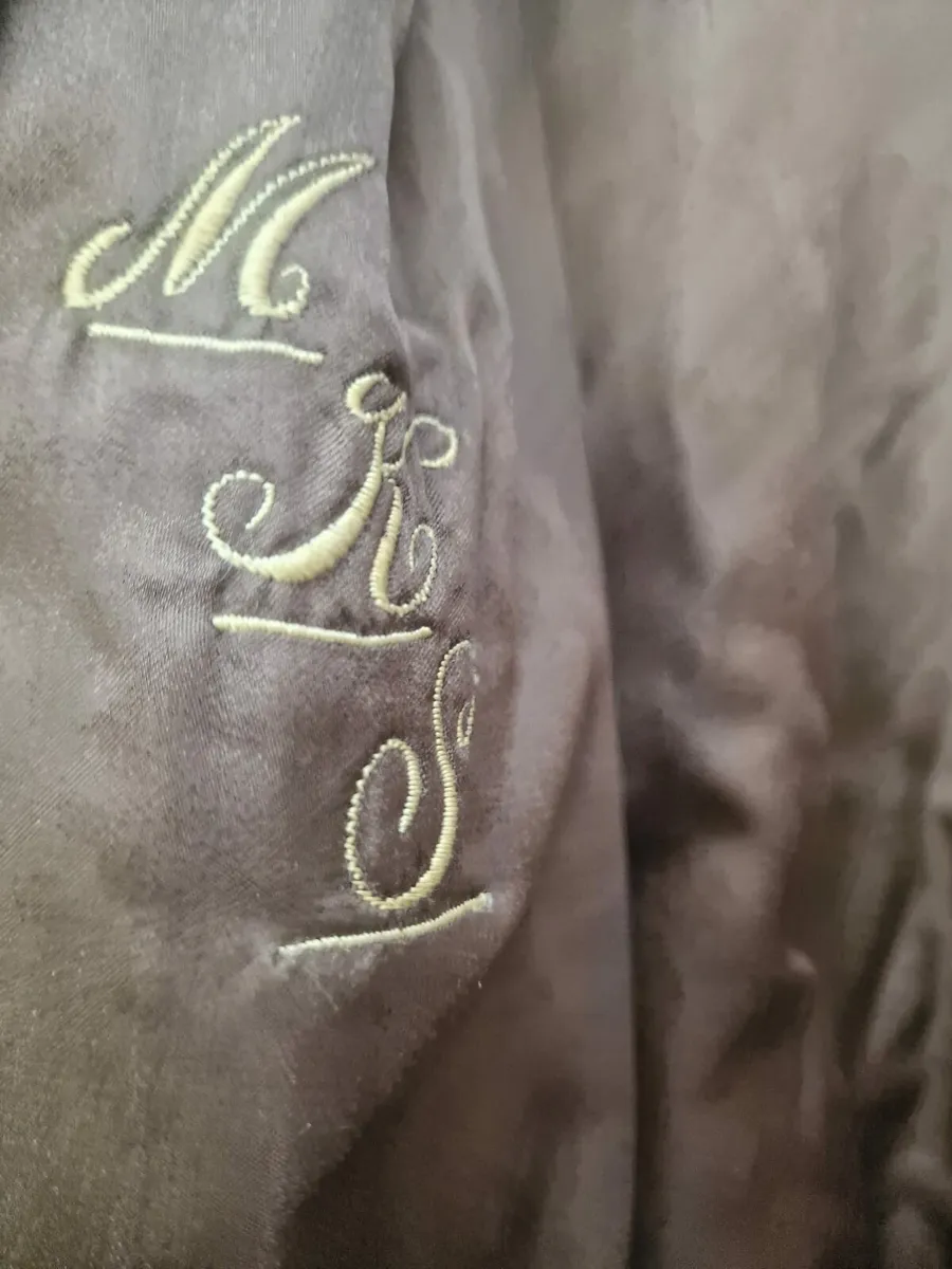 Real mink fur long brown coat (post included) - Image 4