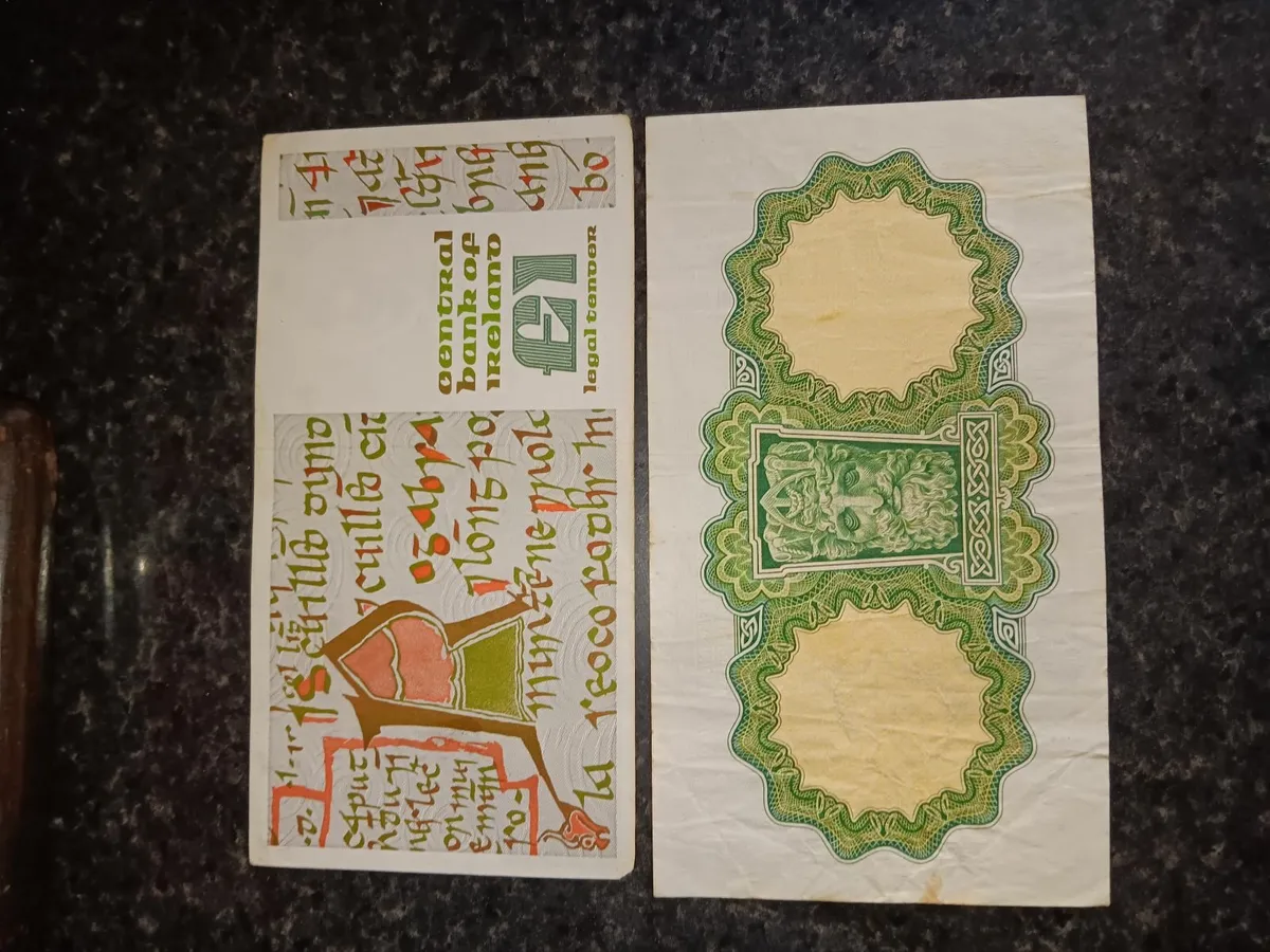 Old irish pound - Image 2