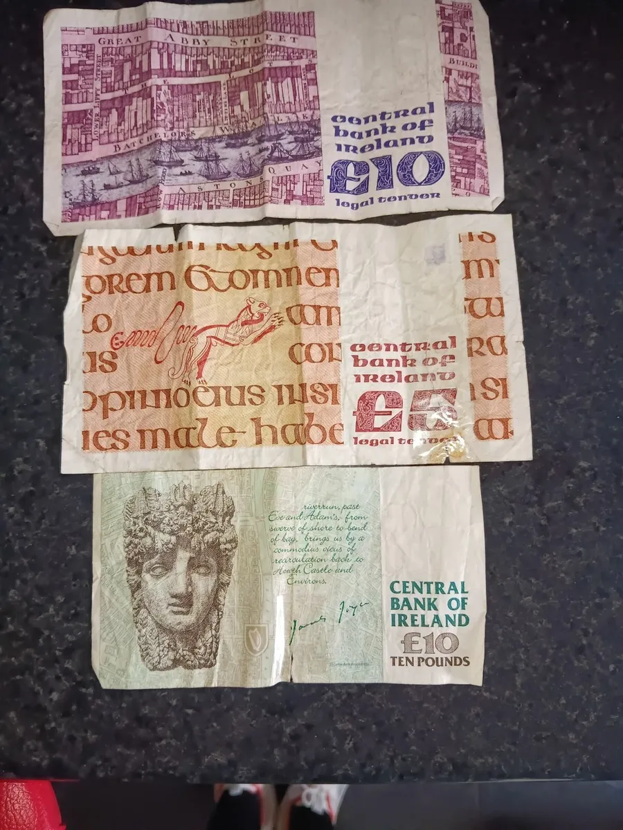 Old irish pound - Image 3