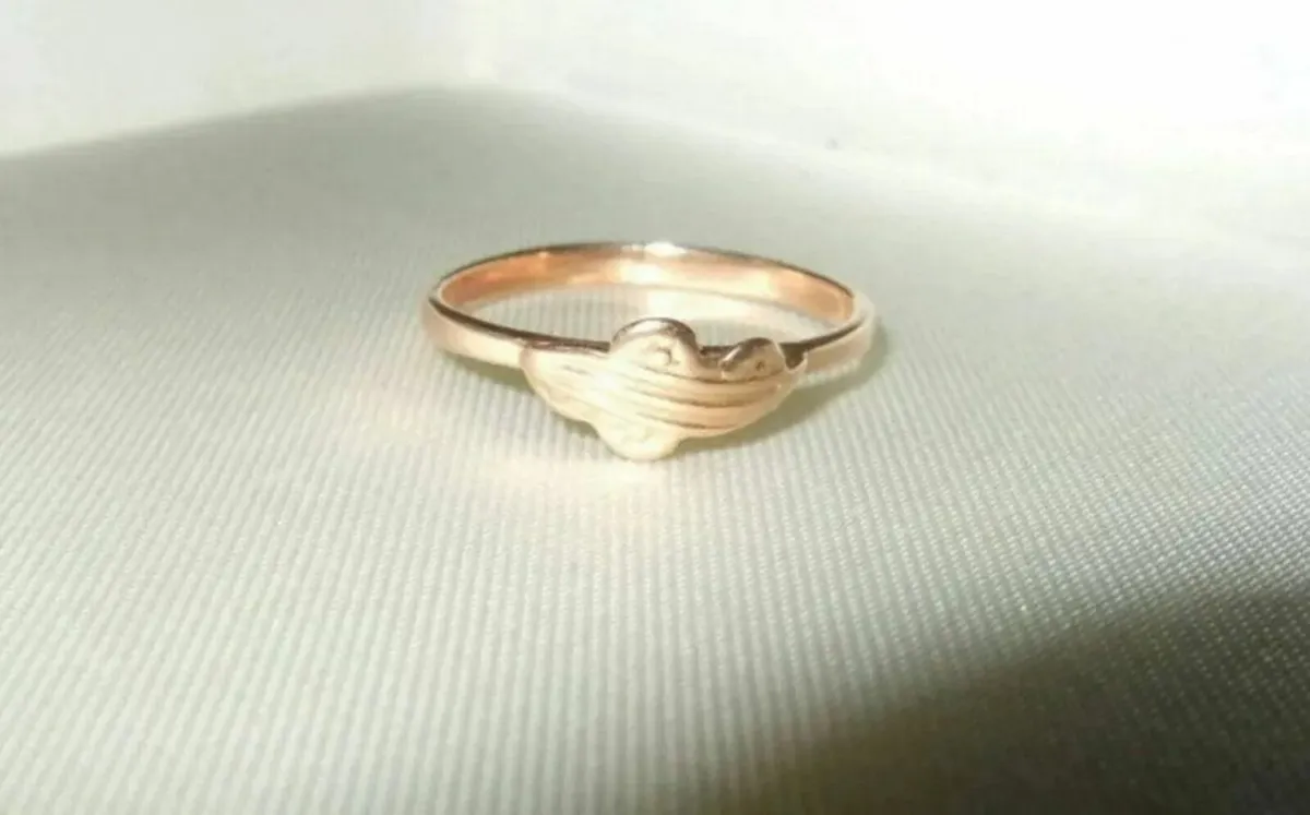 Vintage 14ct Gold Unisex Ring - Image 4