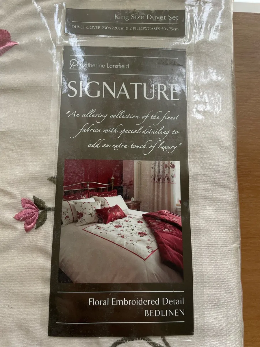 King size duvet set - unopened and unused - Image 1