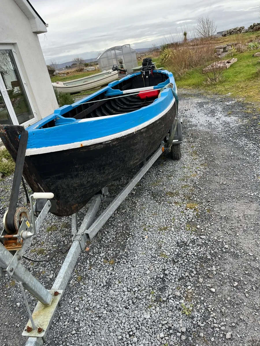 19ft Currach & 15hp Yamaha - Image 2