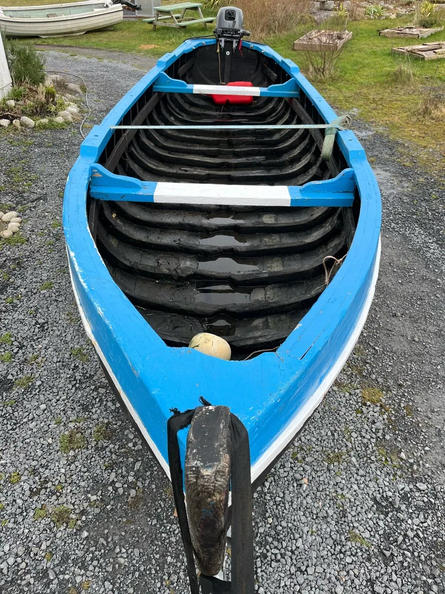 19ft Currach & 15hp Yamaha - Image 3