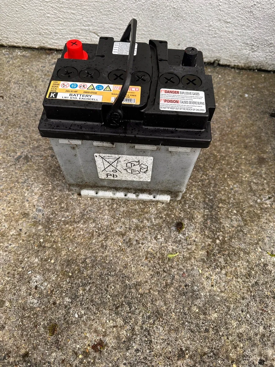 Free Car Battery and Heater - Image 1