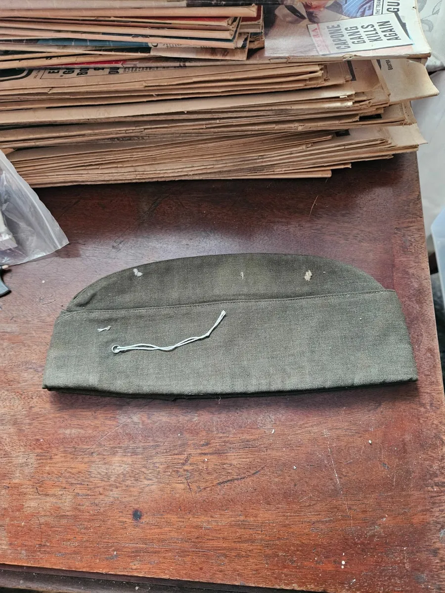 Vintage Army Military Cap - Image 2
