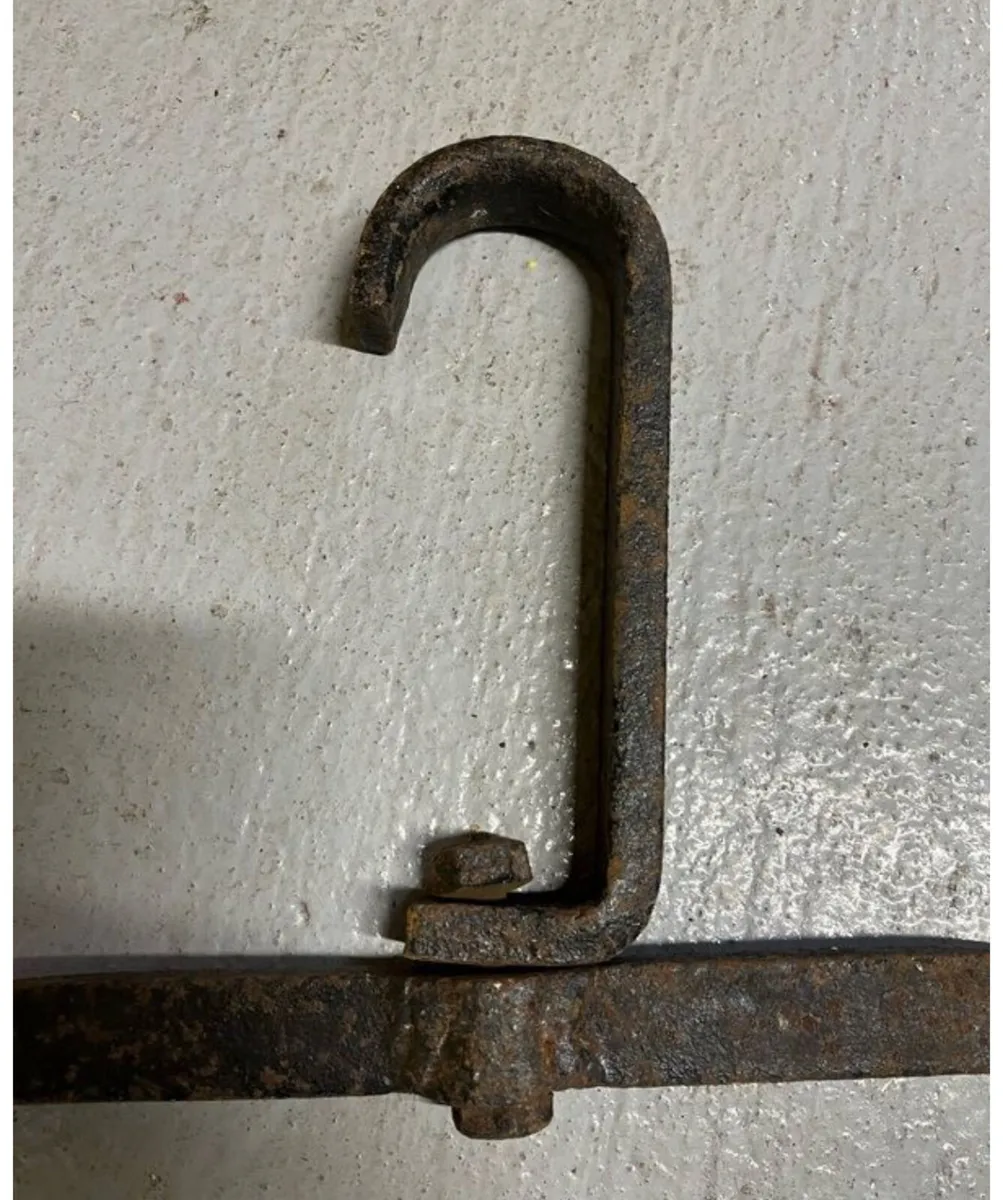 Antique cast iron hook - Image 3