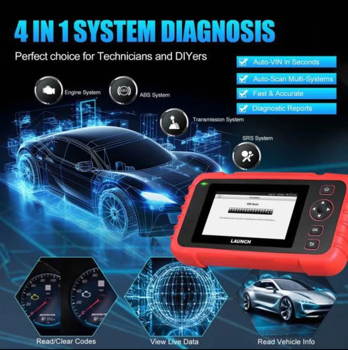 2026 LAUNCH CRP123X Full OBDII - Image 2