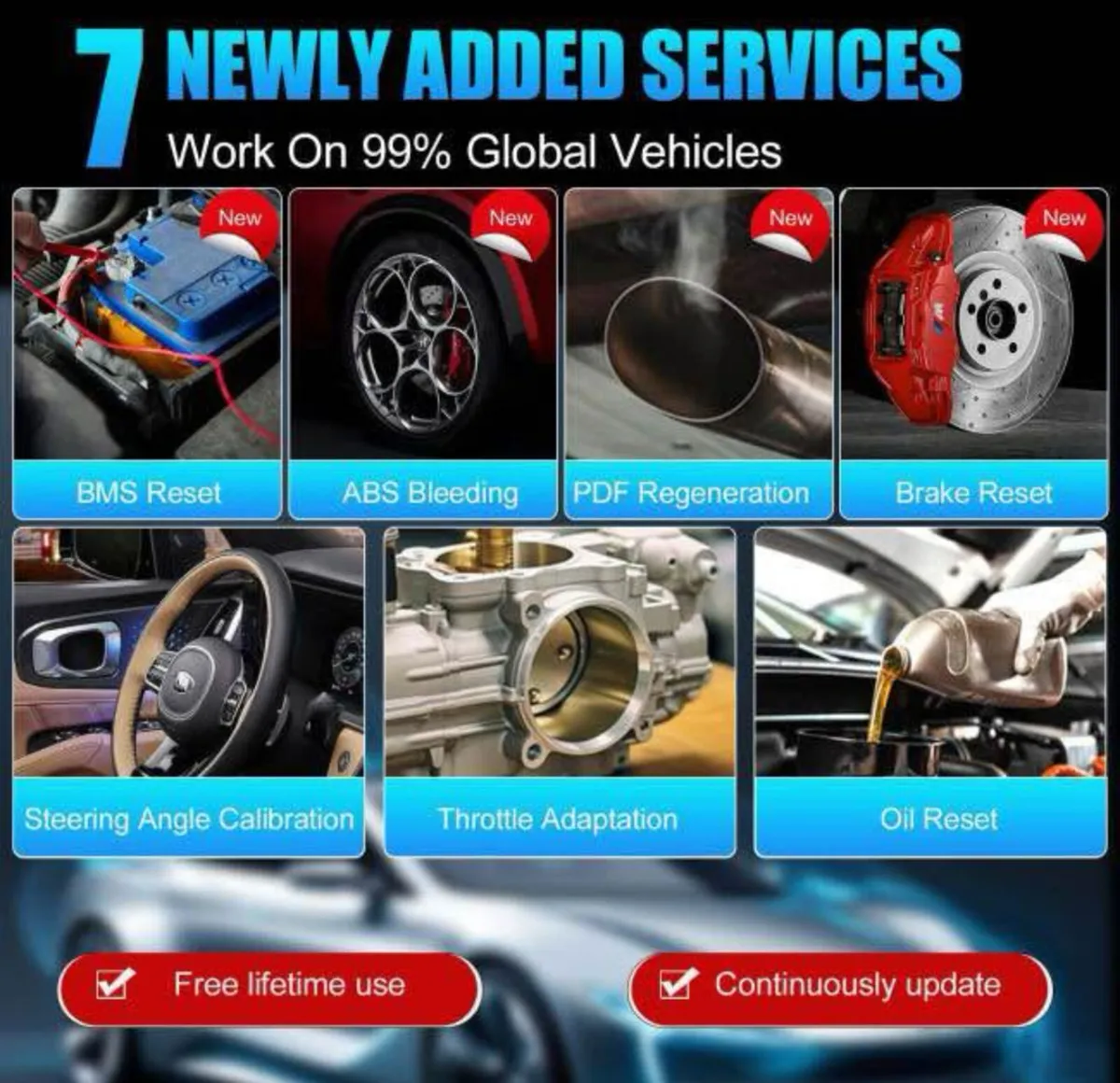 2026 LAUNCH CRP123X Full OBDII - Image 4