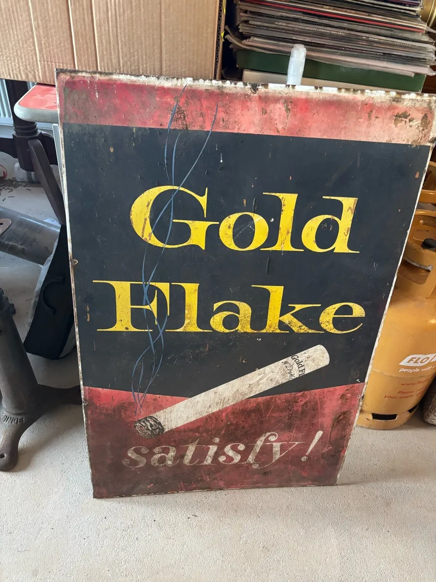 Enamel Sign