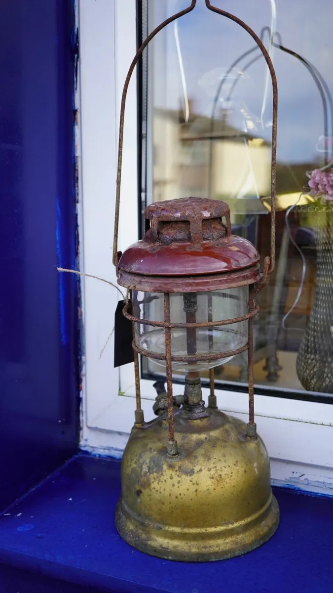 Vintage Tilley England Brass Pressure Lantern - Image 1