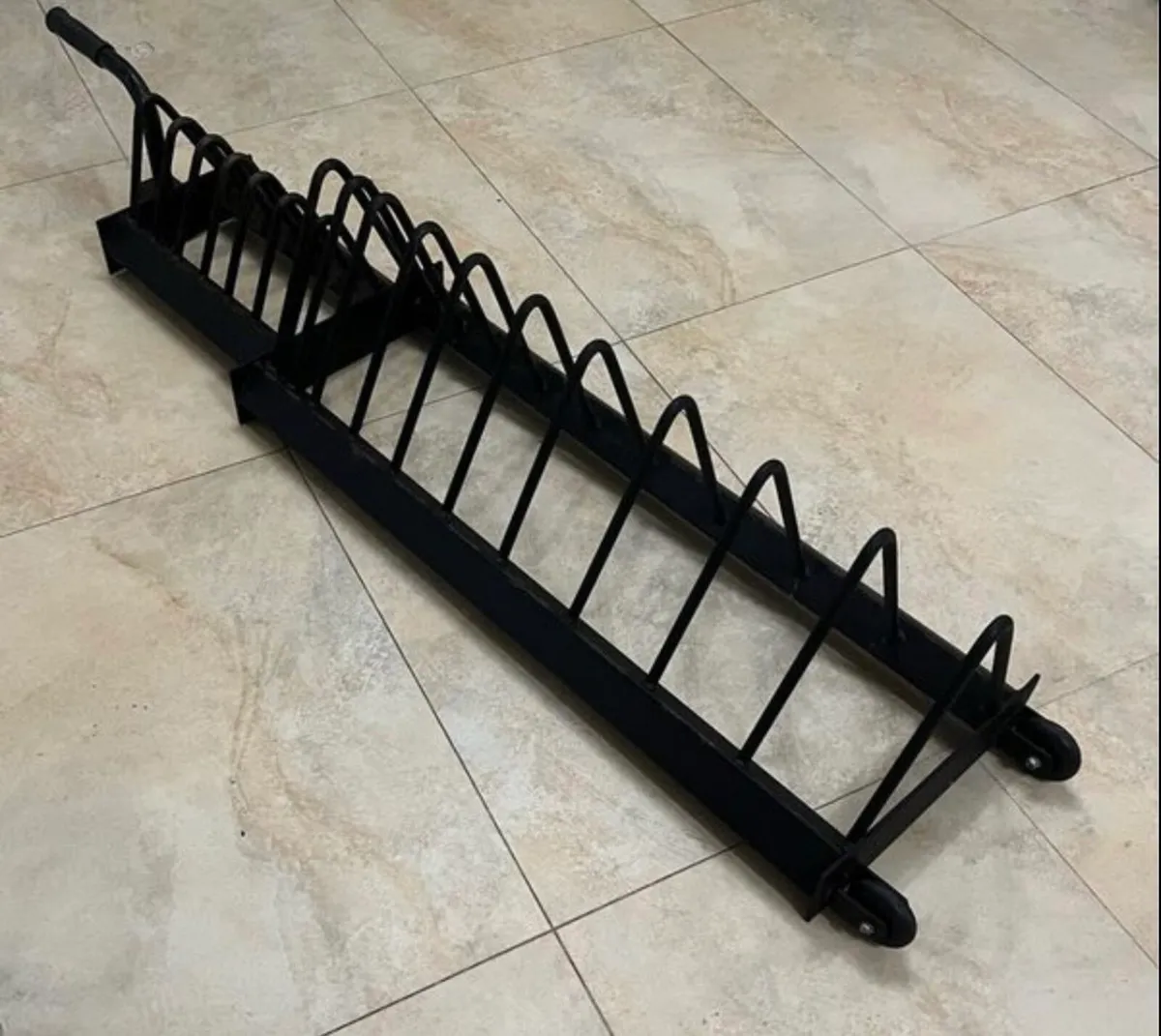 Olympic weight plates toaster storage rack - Image 1
