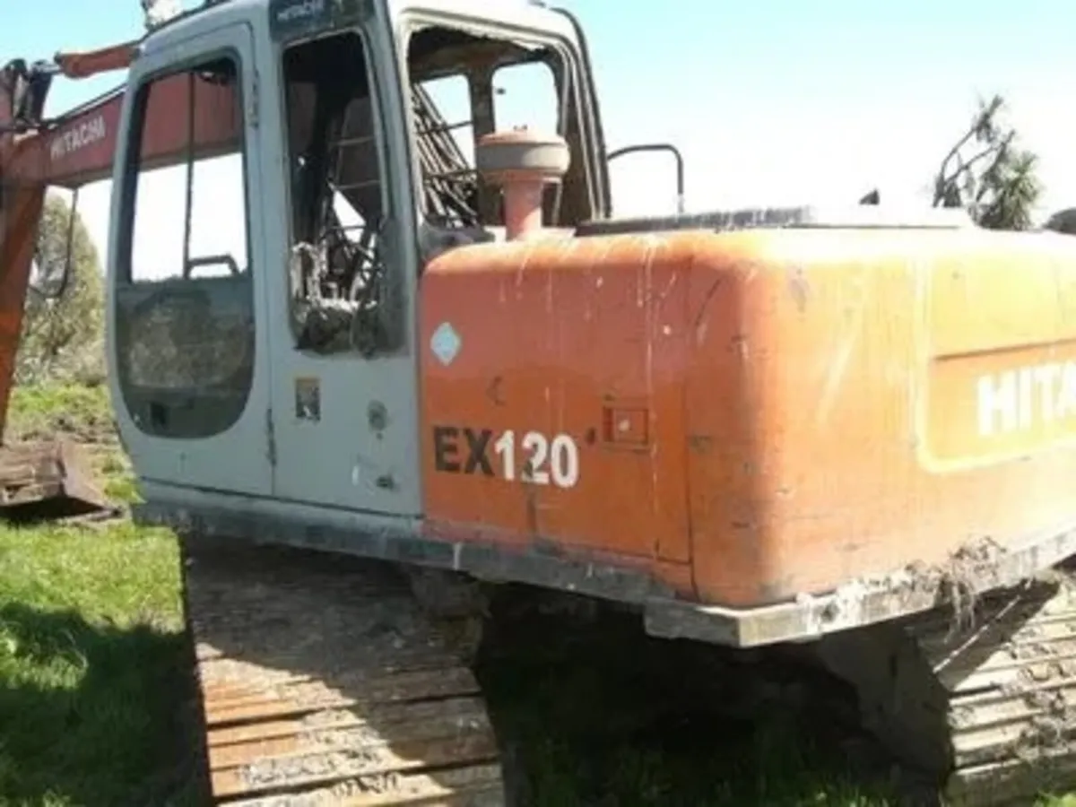 WANTED OLD HITACHI DIGGERS WANTED - Image 4