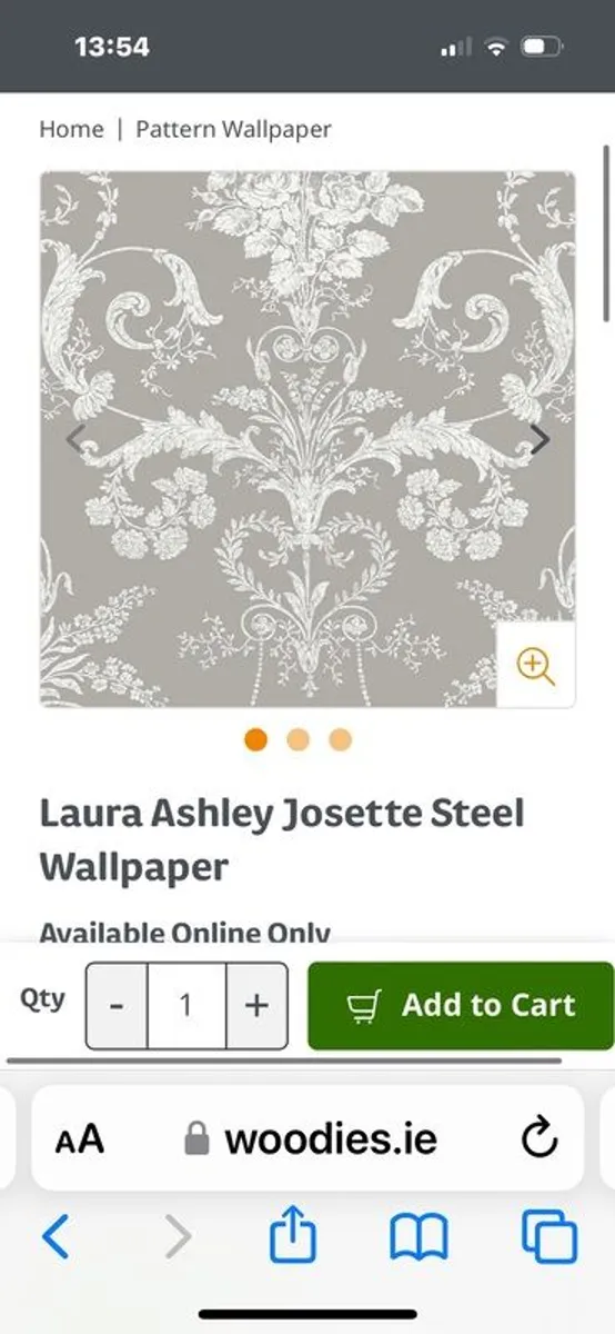 Laura Ashley wallpaper - Image 1