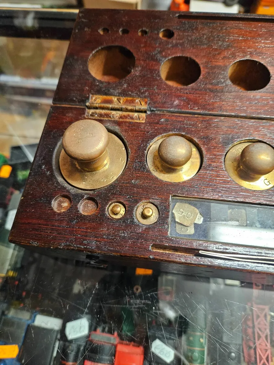 Vintage Antique Brass Weights Set - Image 3