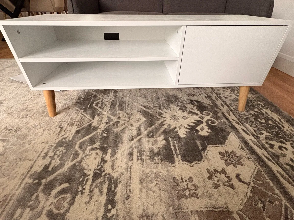 Vasagle Lowboard TV Unit | White - Image 3