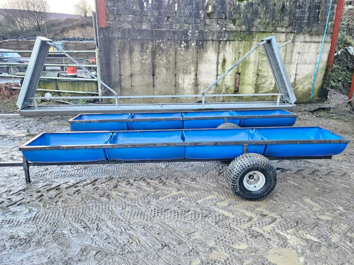 Mobile Calf Feeding Troughs - Image 2