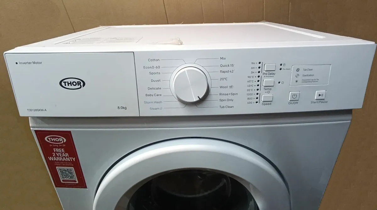 Thor 8KG Washing Machine - Image 2