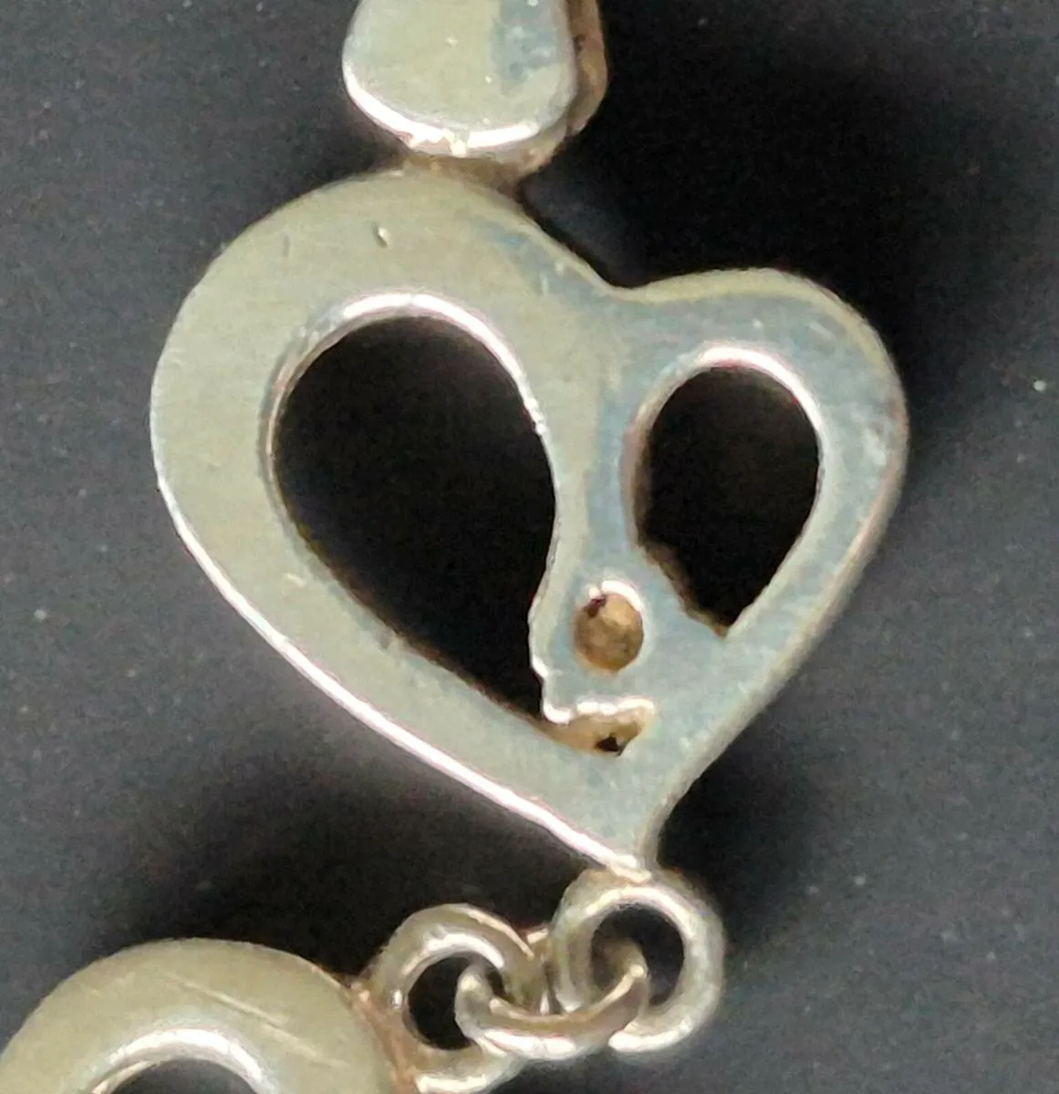 925 Silver Heart and CZ Bracelet - Image 4