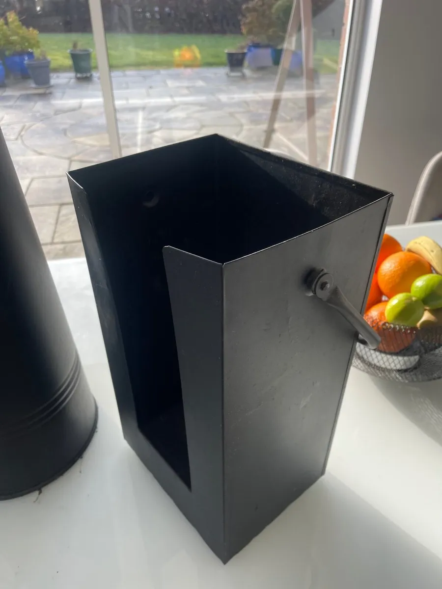 Coal Bucket and Briquette Holder - Image 2