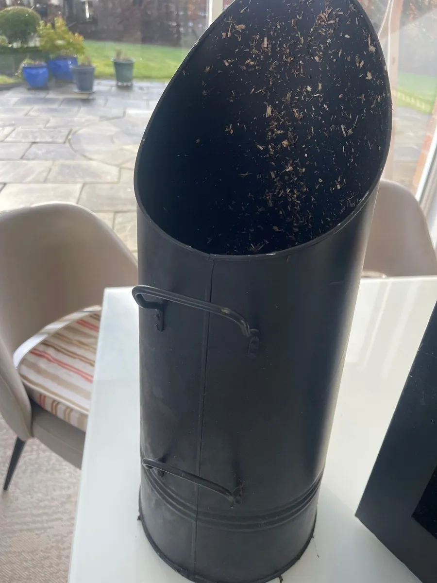 Coal Bucket and Briquette Holder - Image 1