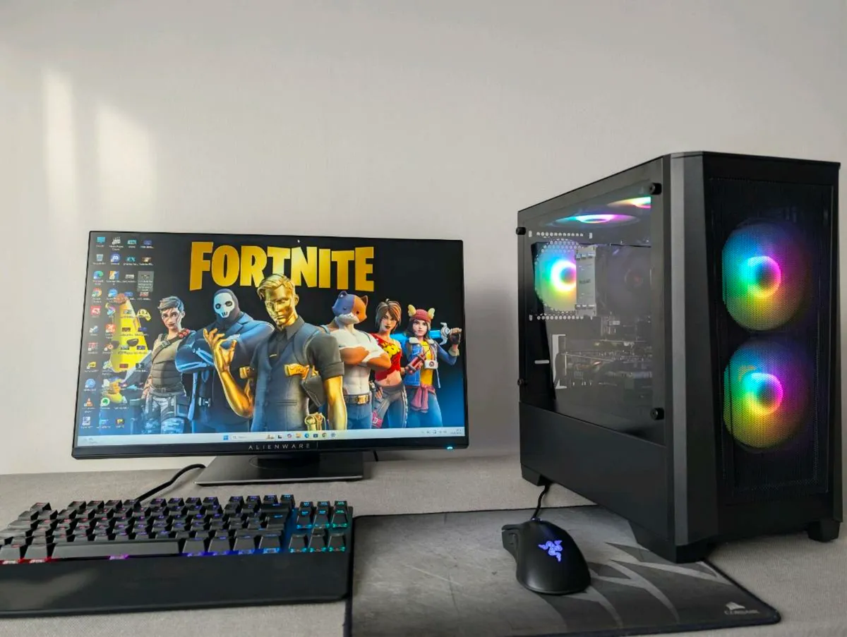 Full Setup AMD Ryzen 5 3500X Gaming PC | Fortnite - Image 1