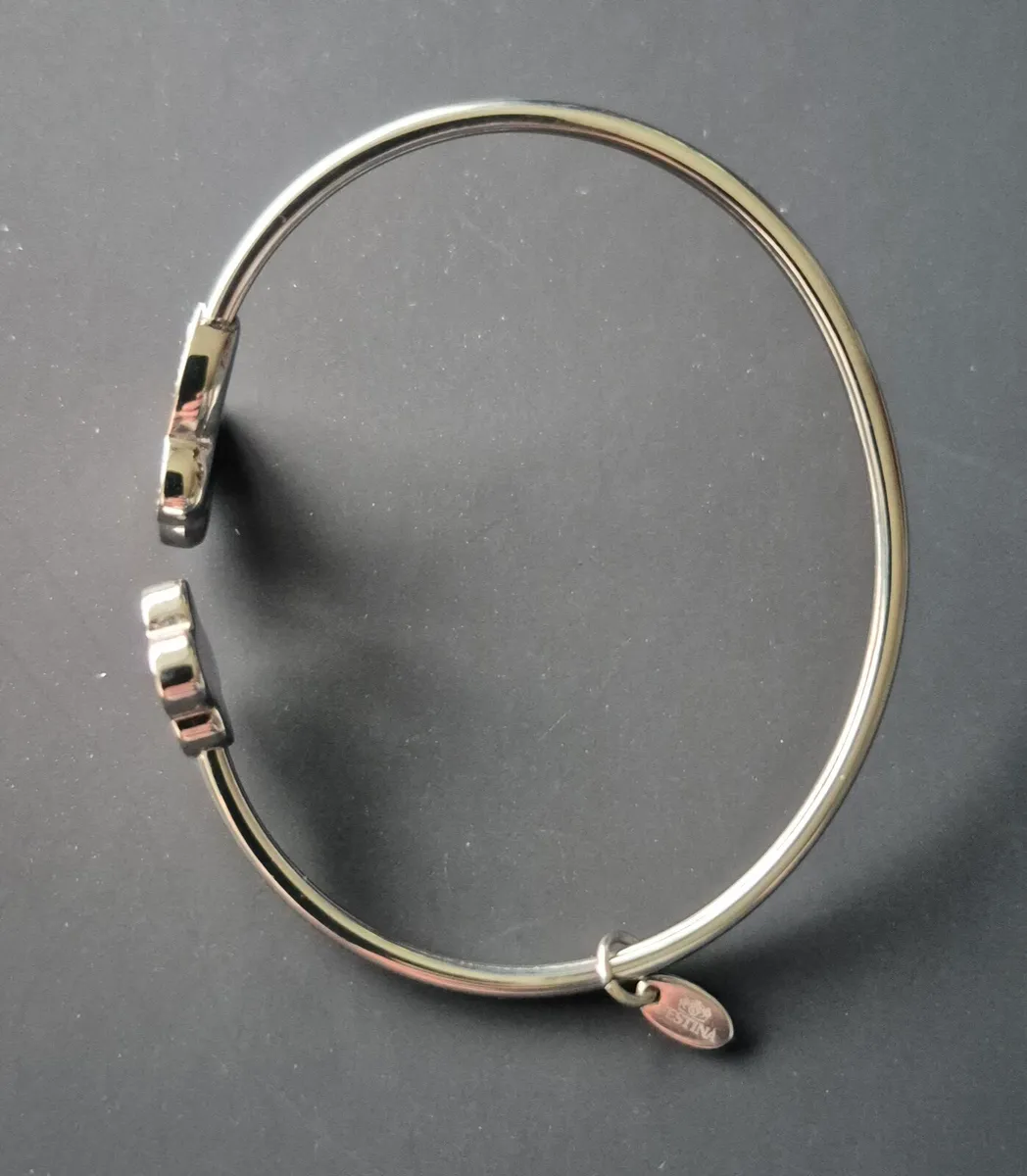 "Festina" Mother of Pearl Butterfly Bangle - Image 4