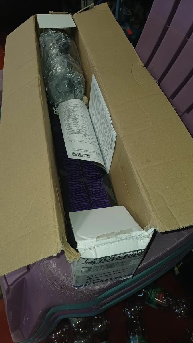 Hyperpro springs f800 gs and givi topbox - Image 1