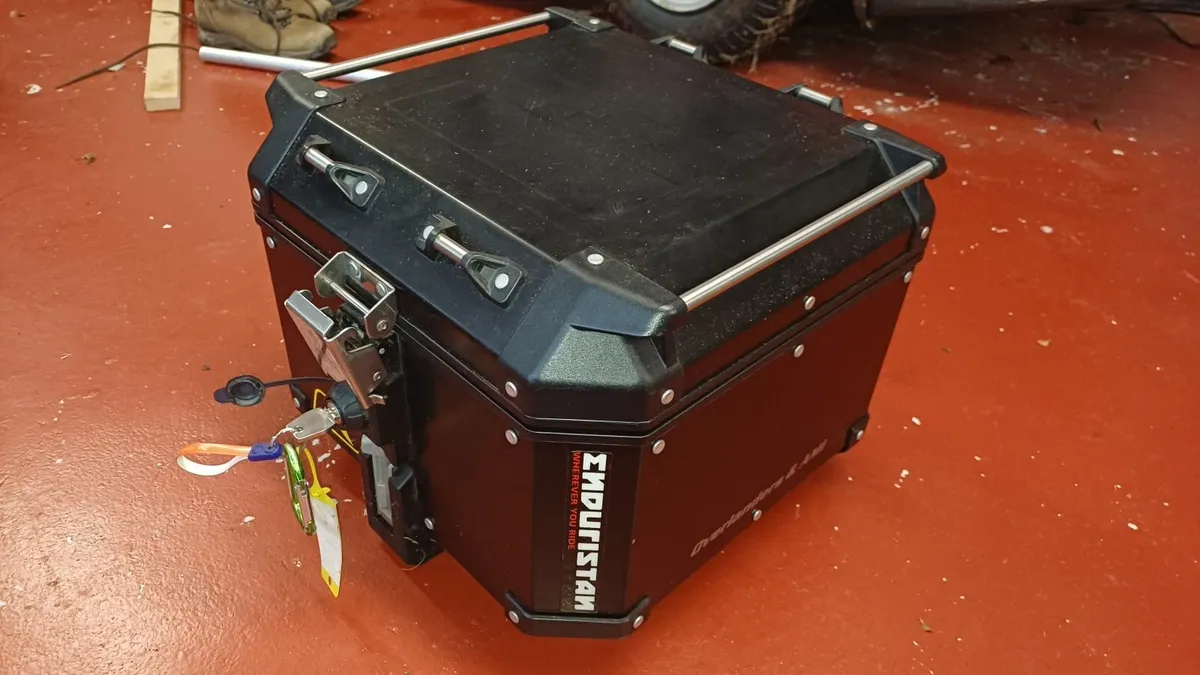 Hyperpro springs f800 gs and givi topbox - Image 4