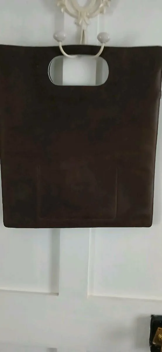 Calvin Klein Brown Leather Bag - Image 1