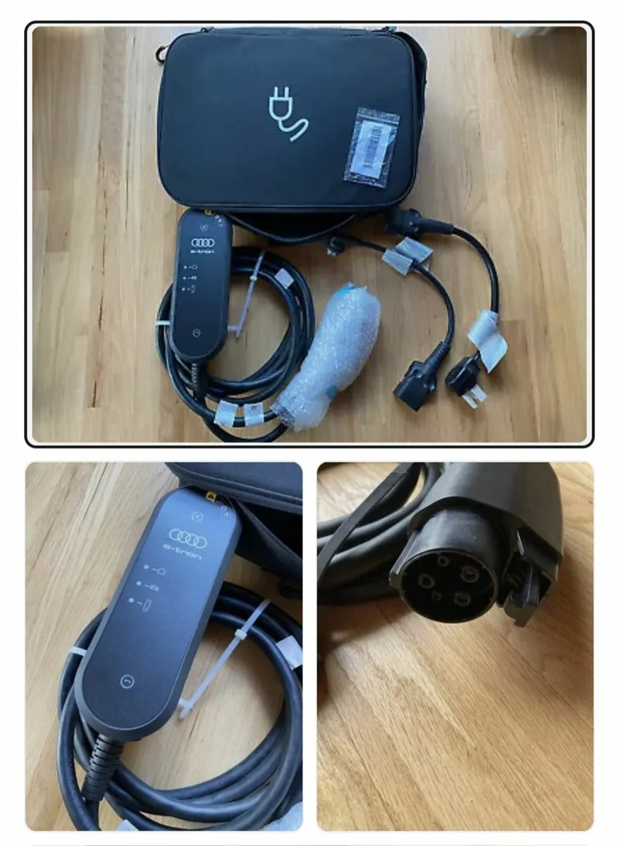 Genuine audi EV charging kit in carry case (univer - Image 1