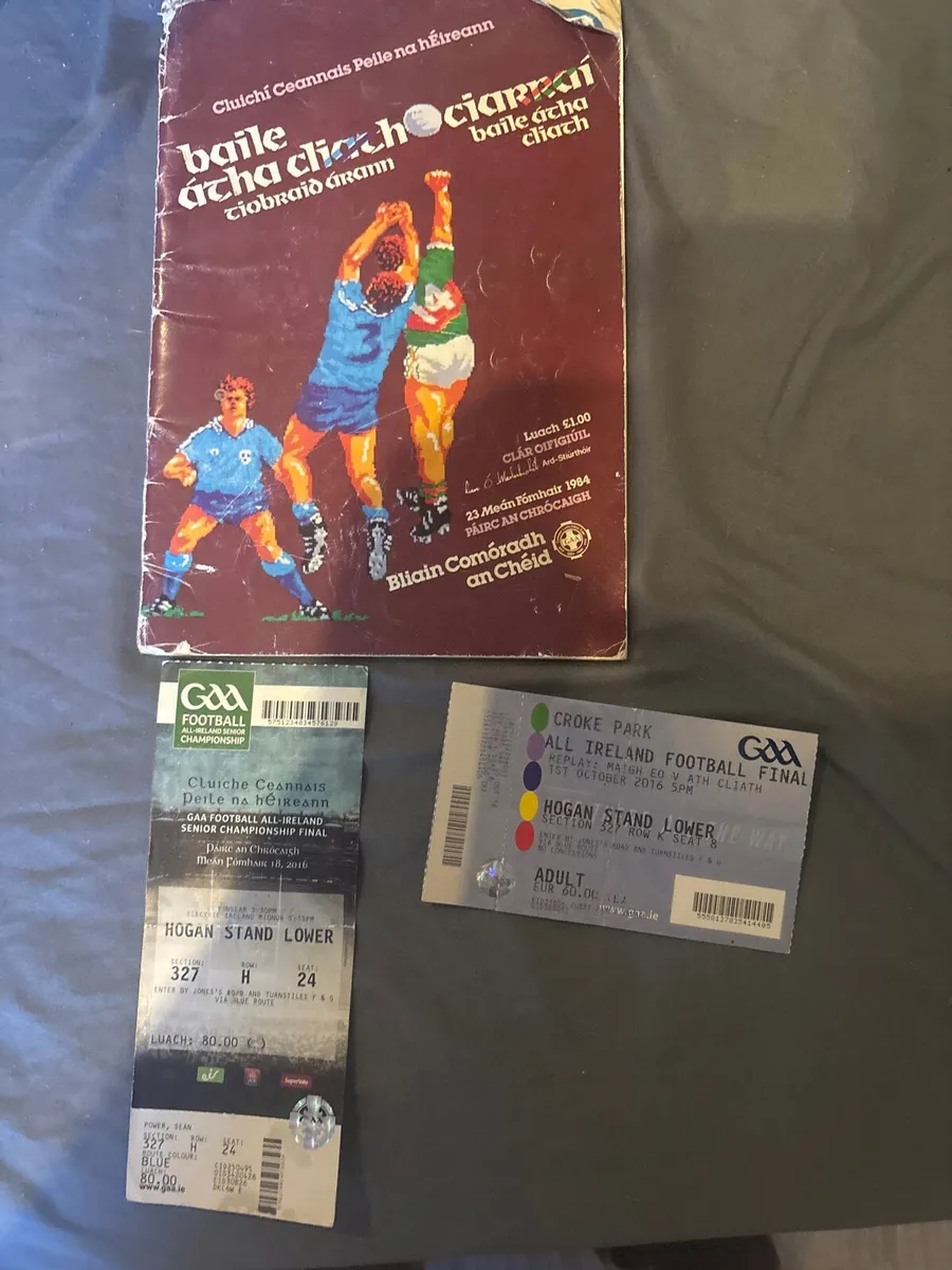Match programme