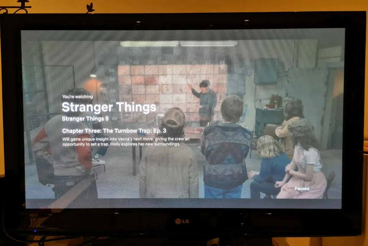 LG 42PQ2000 42" plasma TV with wall brackets stand - Image 1