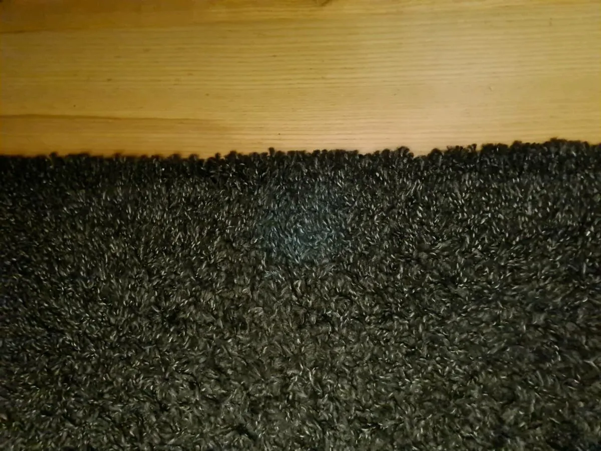 Rug Masters shaggy 140x200cm large black carpet - Image 4